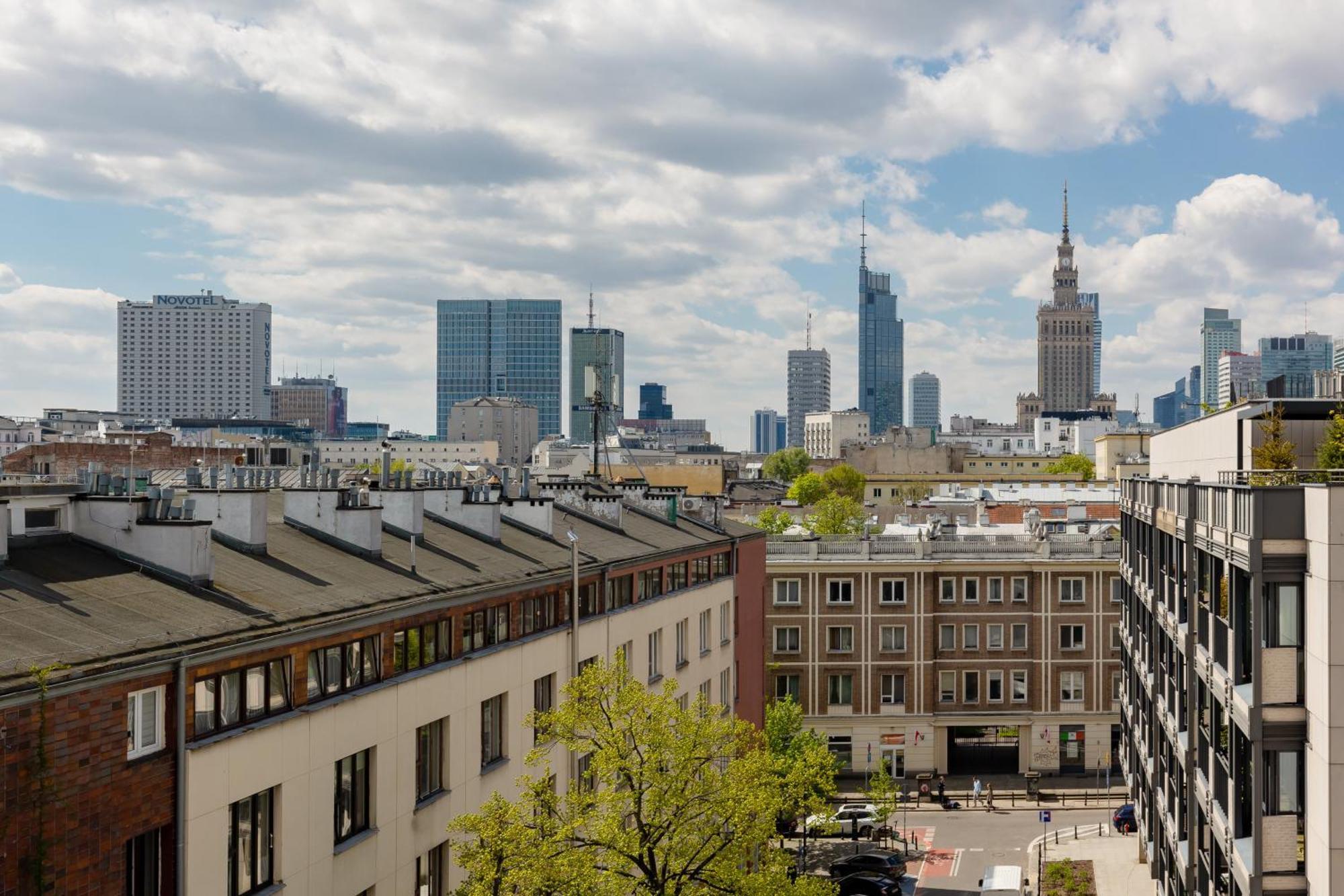 City Panorama Spacious Apartment By Renters Prestige Warsaw Exterior photo